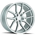 Aodhan AFF1 Gloss Silver Machined Face 20x10.5 5x112 +45