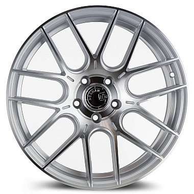Aodhan AH-X Gloss Silver Machined Face 18x8.5 5x112 +35