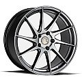 Aodhan AH09 (Passenger Side) Hyper Black 18x8.5 5x112 +35