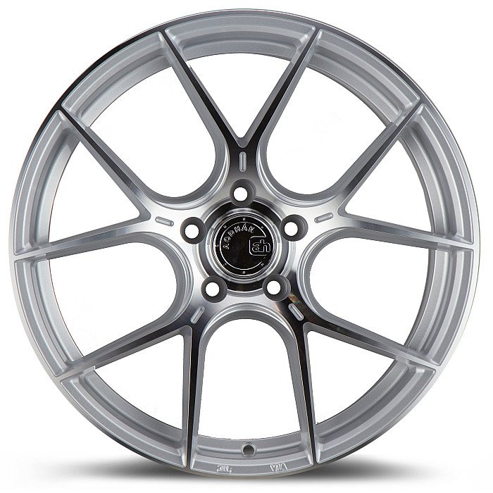 Aodhan AH-11 Gloss Silver Machined Face 18x8.5 5x112 +35