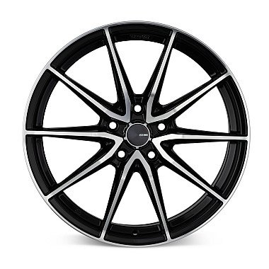 Enkei Draco Black Machined 18x8 5x112 +45
