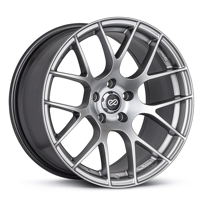 Enkei Raijin Hyper Silver 18x8 5x112 +45