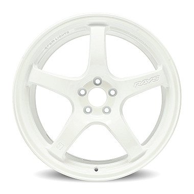 Gram Lights 57CR Ceramic White 18x9.5 5x112 +38