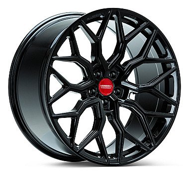 Vossen HF-2 Gloss Black 22x10.5 5x112 +18