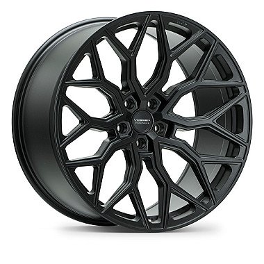 Vossen HF-2 Satin Black 24x10 5x112 +5